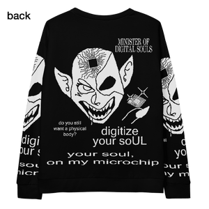 Minister Of Digital Souls® Deluxe Sweatshirt (only 10 on sale) - Kikillo Club