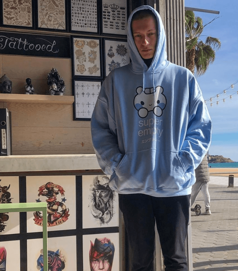 Empty hoodie hotsell