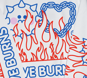 Love Burns® Deluxe Sweatshirt (A FEW ON SALE) - Kikillo Club