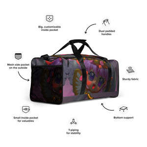 Super Elusive Kawaii Angel 3® All-Over Print 1/1 Duffle Bag