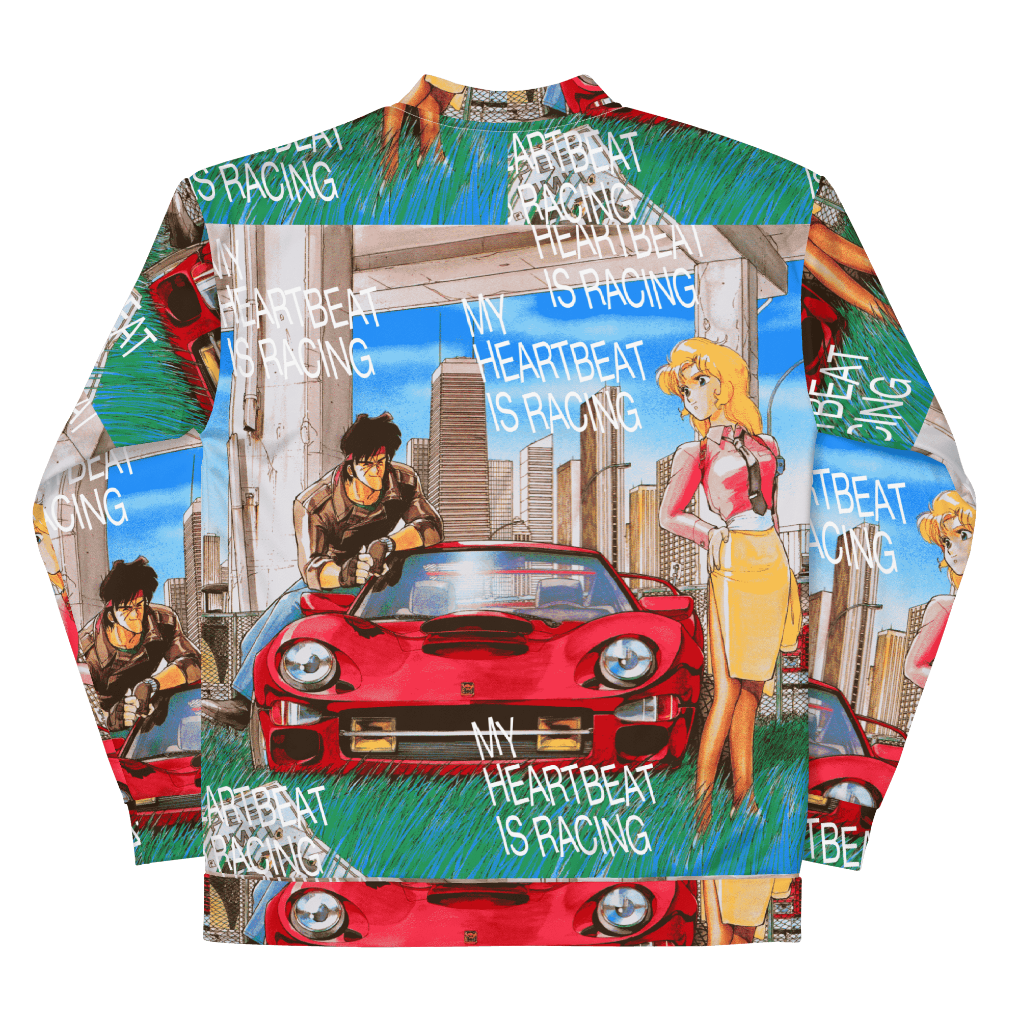 My Heartbeat Is Racing® Bomber Jacket (10 pieces for sale) - Kikillo Club