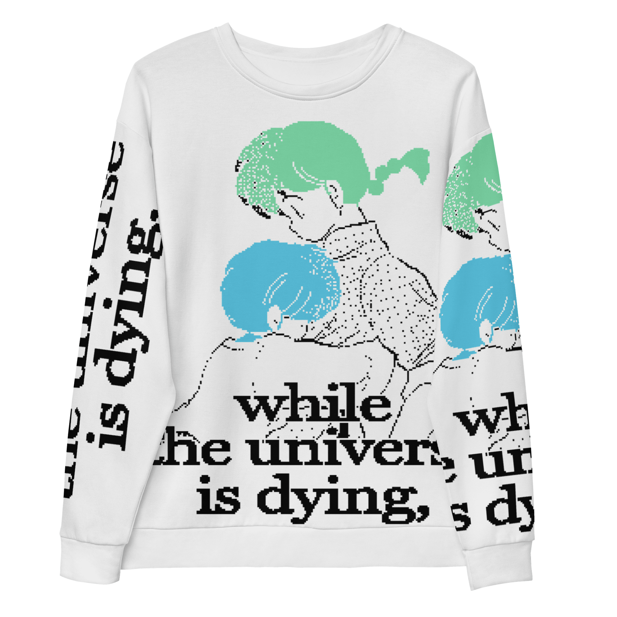 While the universe is dying 2022® Deluxe Light Sweatshirt (a few pieces for sale) - Kikillo Club