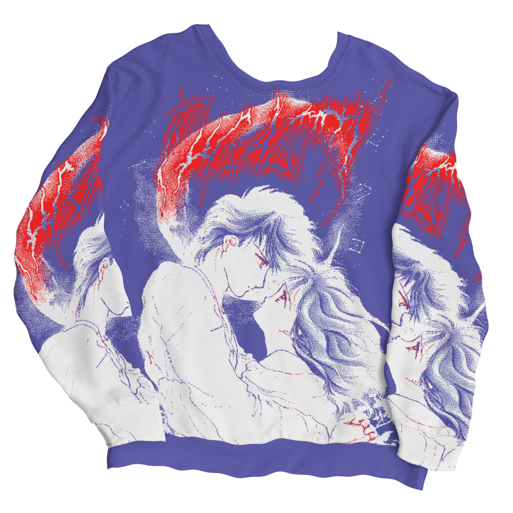 Fugacity® Purple Sweatshirt (7/7 pieces for sale) - Kikillo Club