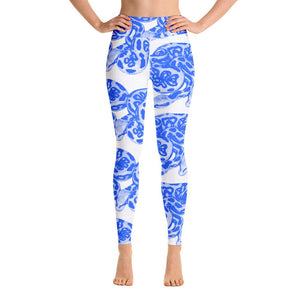 Blue Snakes® Yoga Leggings - Kikillo Club