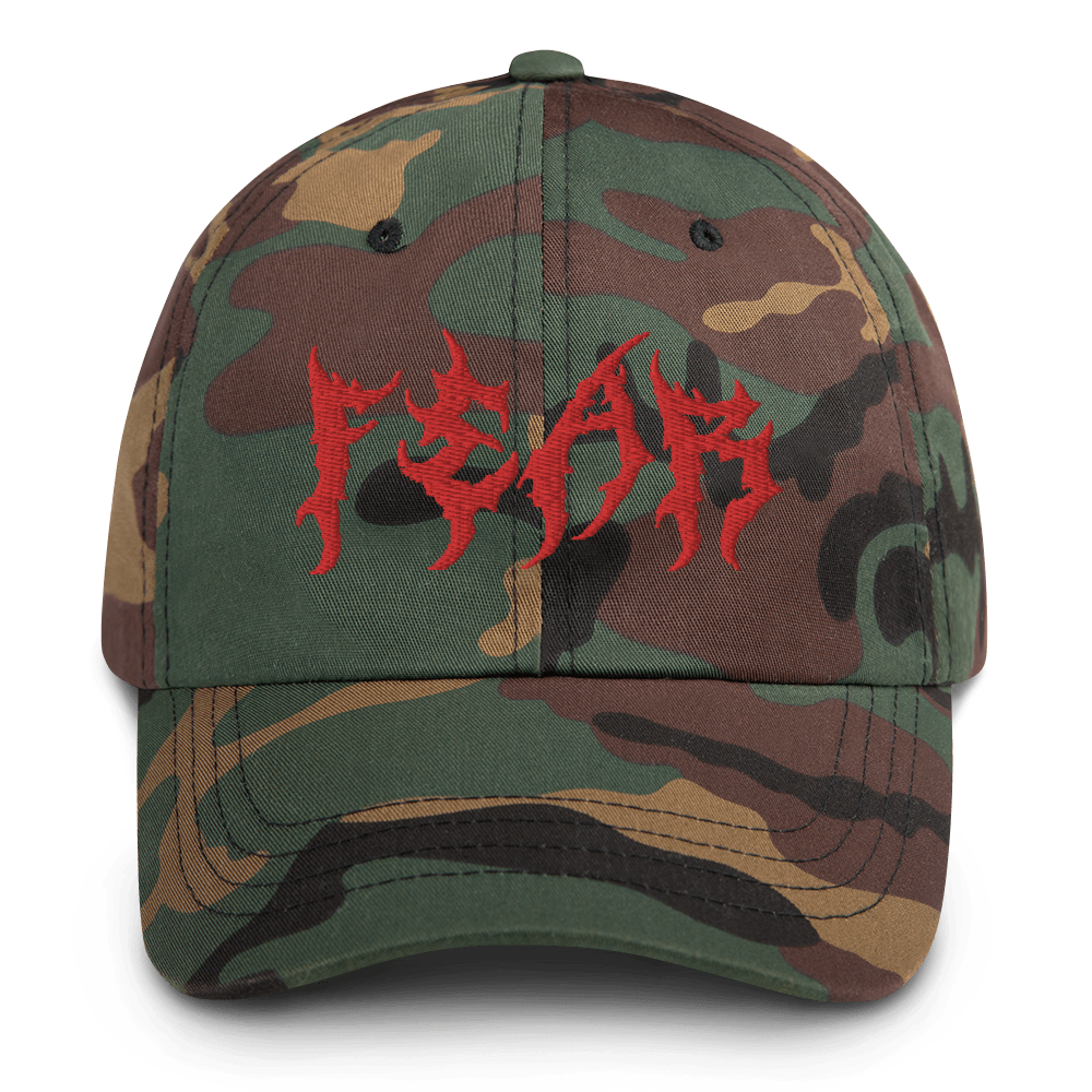 Fear® Embroidered Hat (11 colors) - Kikillo Club