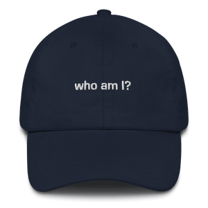 Who am I?® Embroidered Hat (11 colors) - Kikillo Club