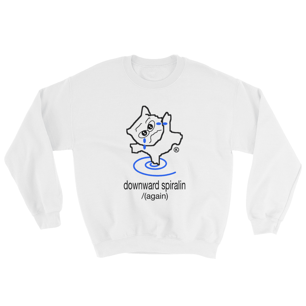 Downward Spiralin Again®🌀 Sweatshirt (Reedition) - Kikillo Club