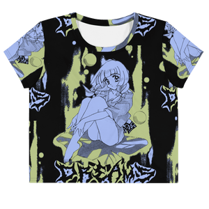DREAMS XI® All - Over Print Crop Tee - Kikillo Club