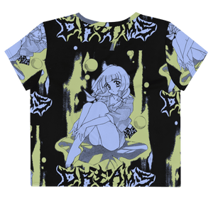 DREAMS XI® All - Over Print Crop Tee - Kikillo Club
