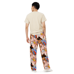 Ecquando® Unisex Wide - Leg Pants - Kikillo Club