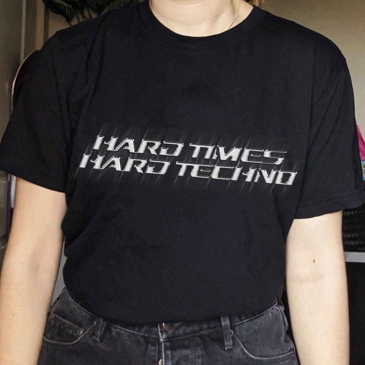Hard Times, Hard Techno 2021® T-Shirt - Kikillo Club