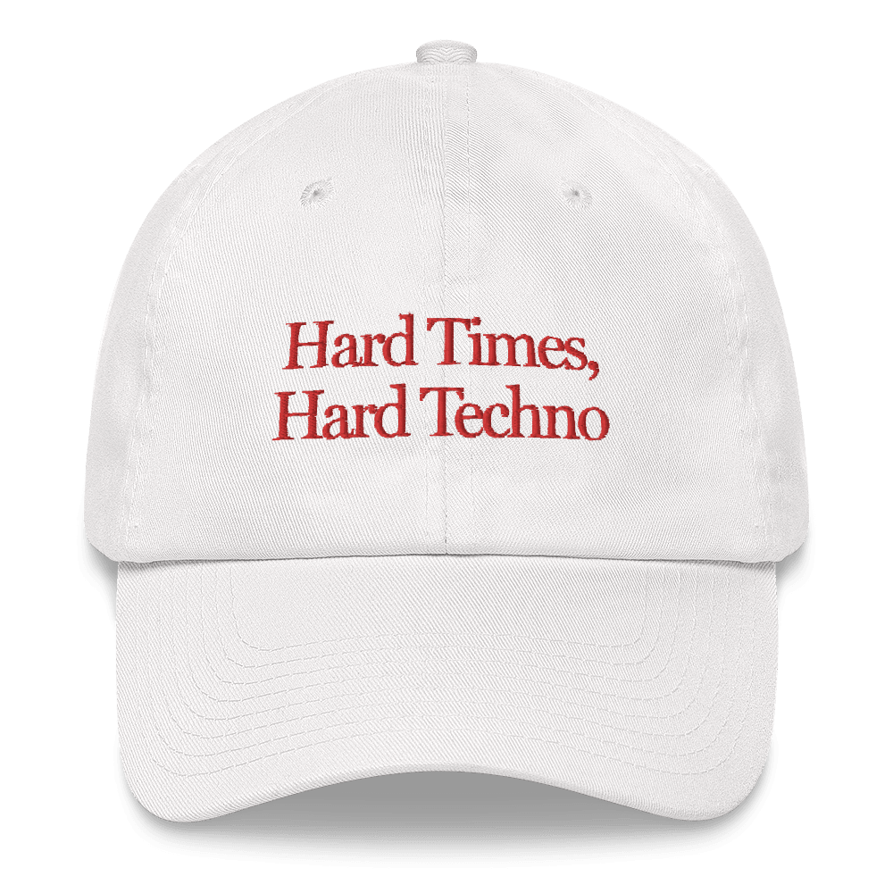 Hard Times, Hard Techno® 🧢 Hat (3 colors) - Kikillo Club