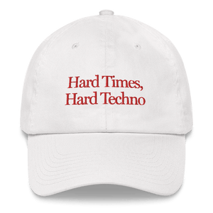 Hard Times, Hard Techno® 🧢 Hat (3 colors) - Kikillo Club