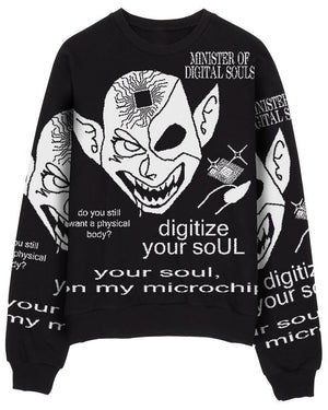 Minister Of Digital Souls® Deluxe Sweatshirt (only 10 on sale) - Kikillo Club