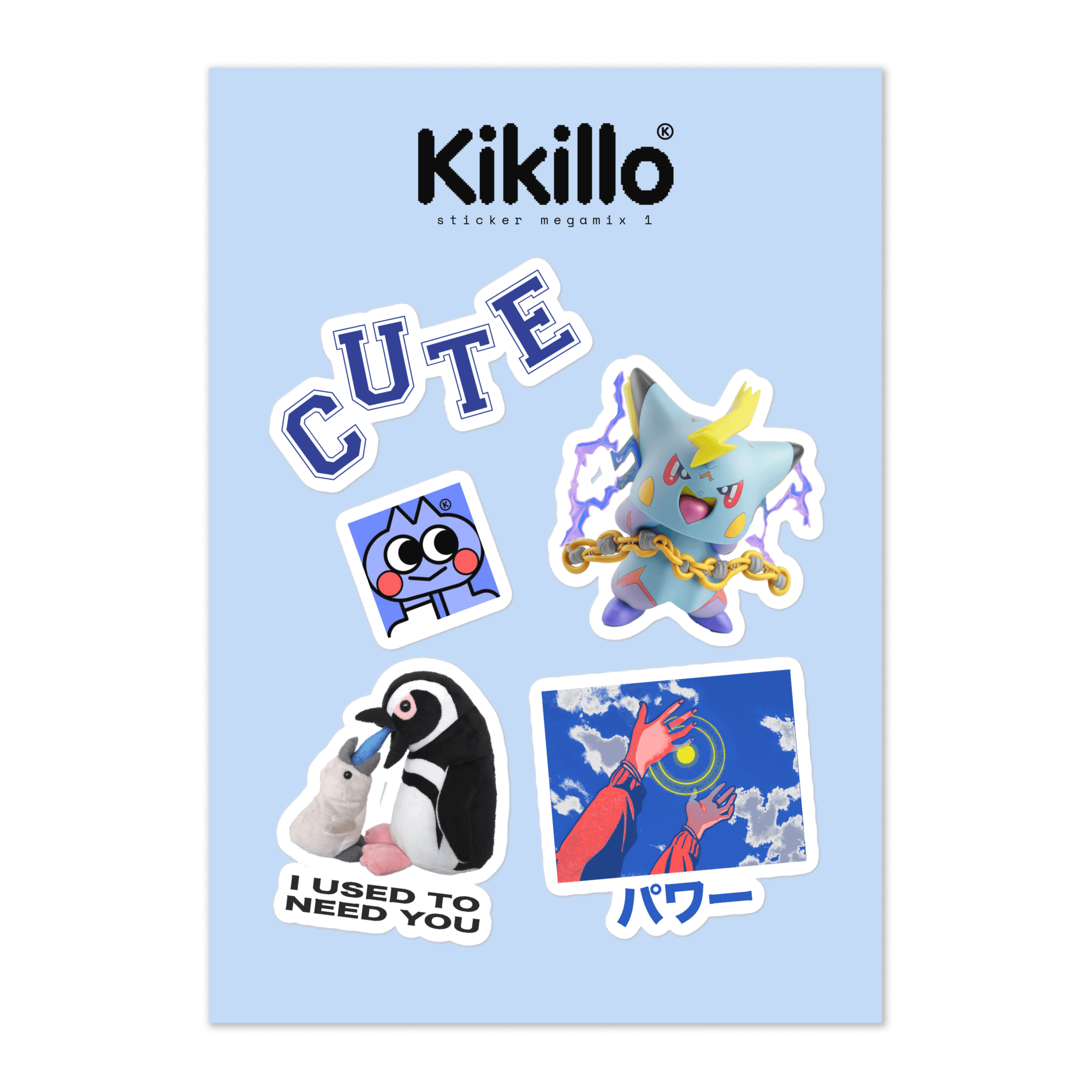 Sticker Megamix 1® Sticker Pack - Kikillo Club