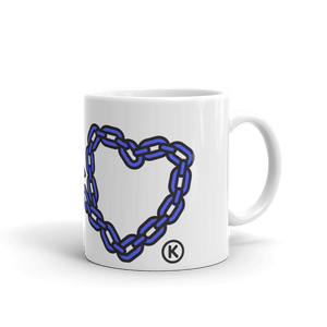 Love Hurts® White glossy mug - Kikillo Club