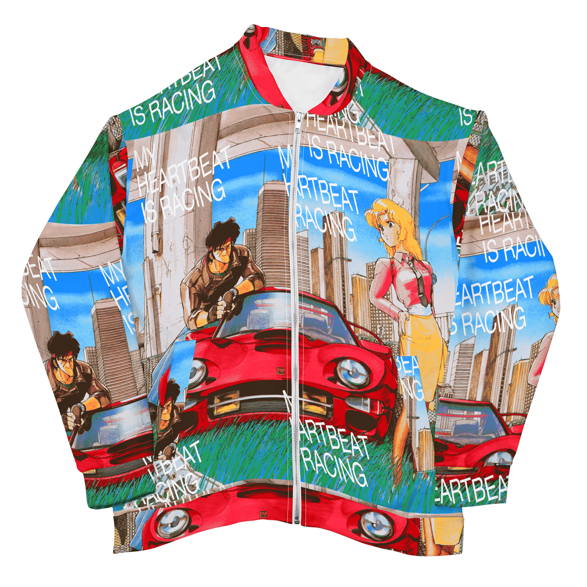My Heartbeat Is Racing® Bomber Jacket (10 pieces for sale) - Kikillo Club
