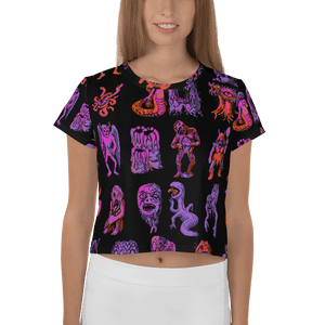 Parade® All - Over Print Crop Tee - Kikillo Club