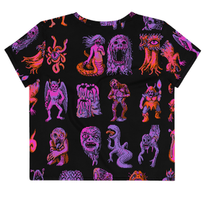 Parade® All - Over Print Crop Tee - Kikillo Club