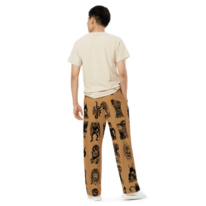 Parade Brown® Unisex Wide - Leg Pants - Kikillo Club