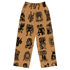 Parade Brown® Unisex Wide - Leg Pants - Kikillo Club