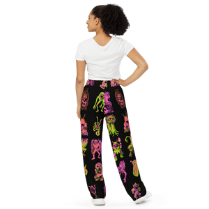 Parade Tricolore® Unisex Wide - Leg Pants - Kikillo Club