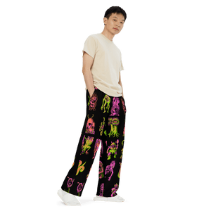 Parade Tricolore® Unisex Wide - Leg Pants - Kikillo Club