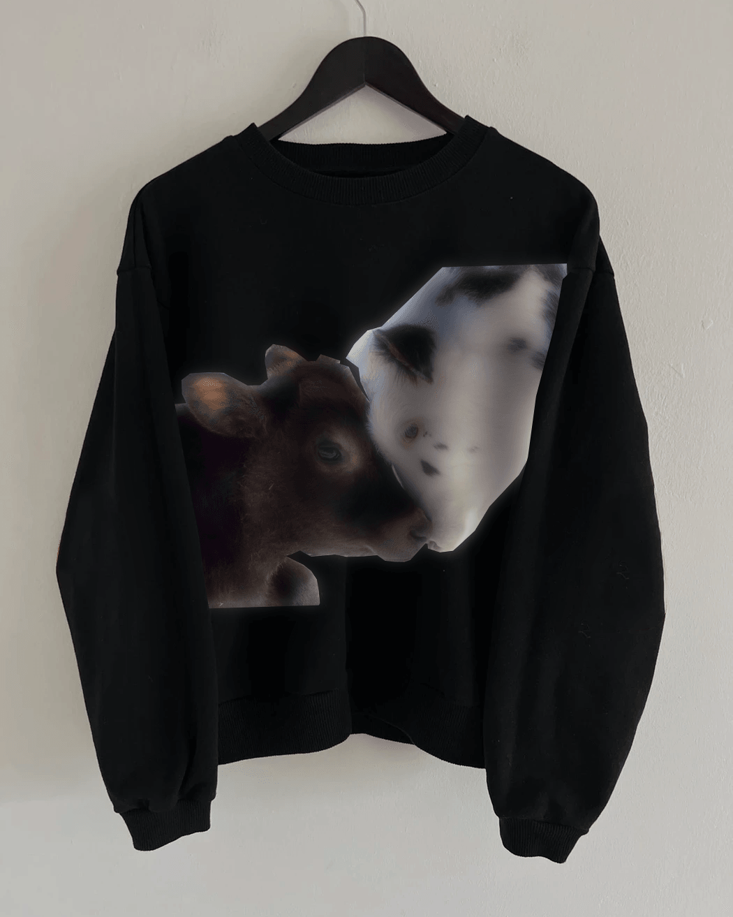Mega Cute® Black Sweatshirt (8 pieces for sale) - Kikillo Club