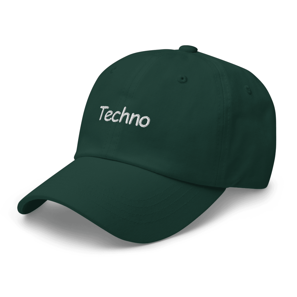 Techno® Embroidered Hat (11 colors) - Kikillo Club