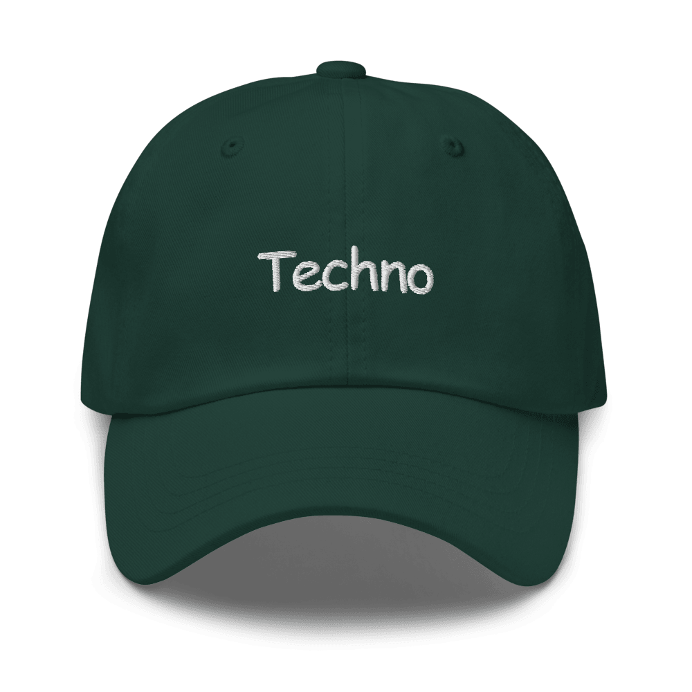 Techno® Embroidered Hat (11 colors) - Kikillo Club