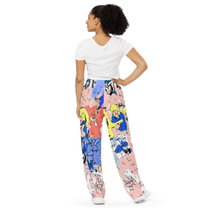 TT47X® Unisex Wide - Leg Pants - Kikillo Club