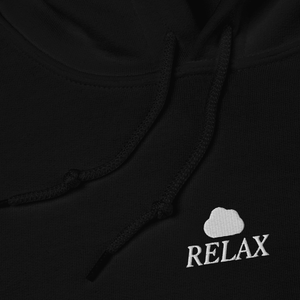 RELAX® ☁️ Embroidered Hoodie (super limited) - Kikillo Club