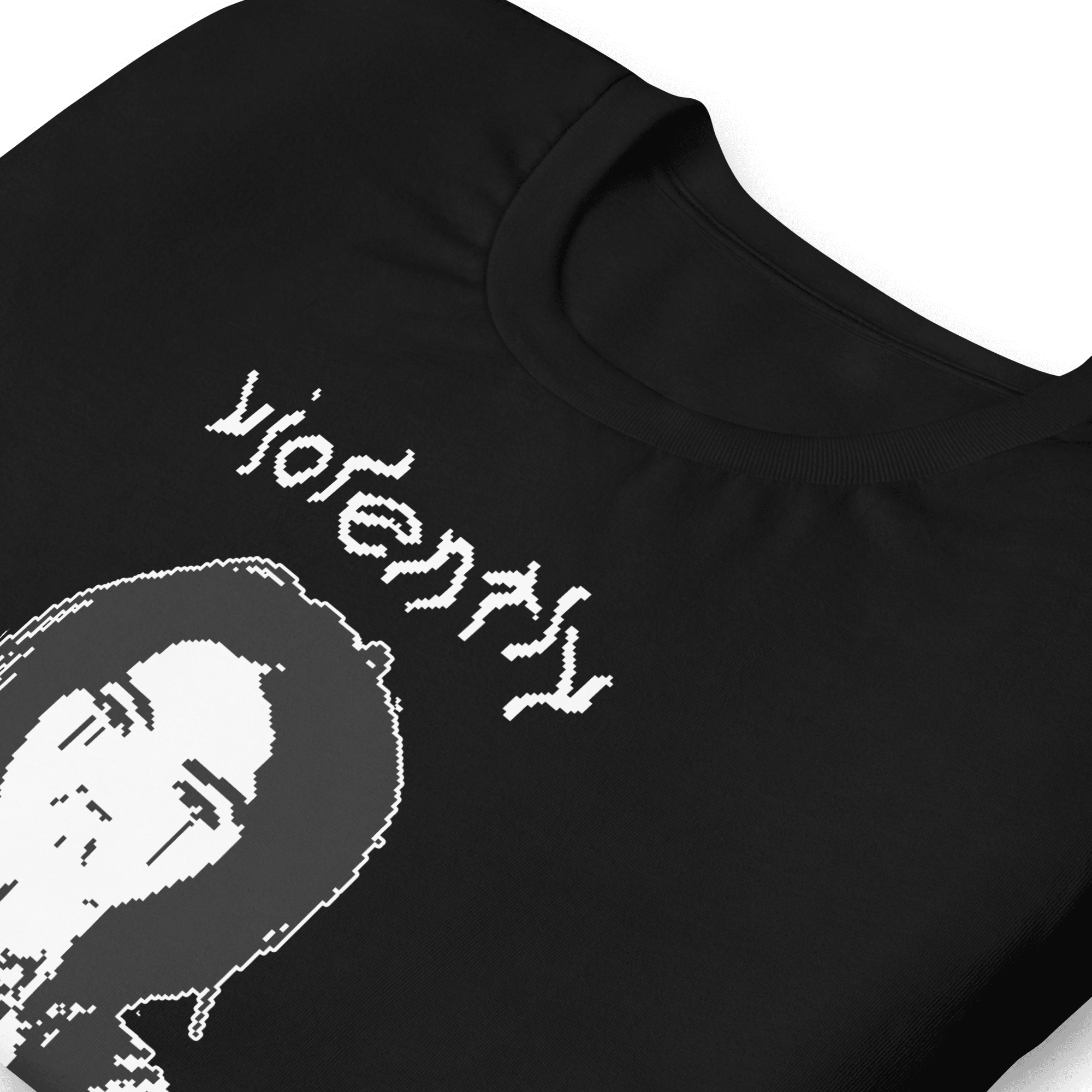 Violently Unhappy® Black T-Shirt - Kikillo Club