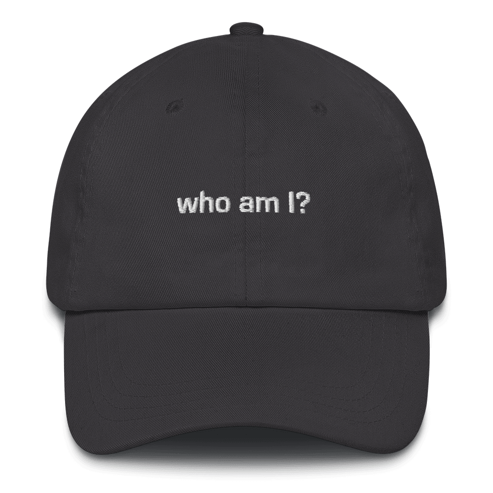 Who am I?® Embroidered Hat (11 colors) - Kikillo Club
