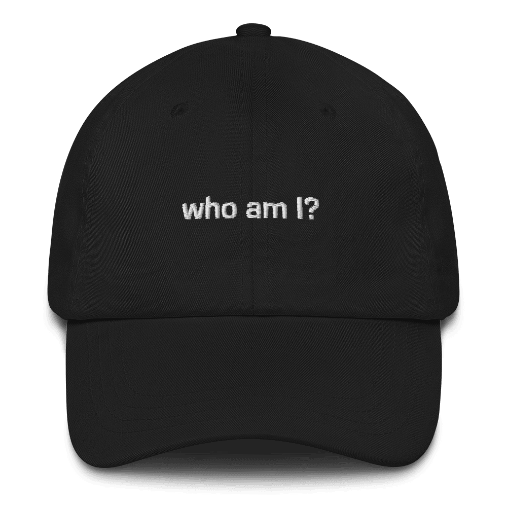 Who am I?® Embroidered Hat (11 colors) - Kikillo Club