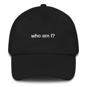 Who am I?® Embroidered Hat (11 colors) - Kikillo Club