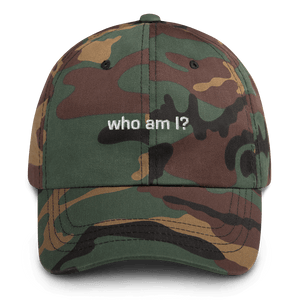 Who am I?® Embroidered Hat (11 colors) - Kikillo Club