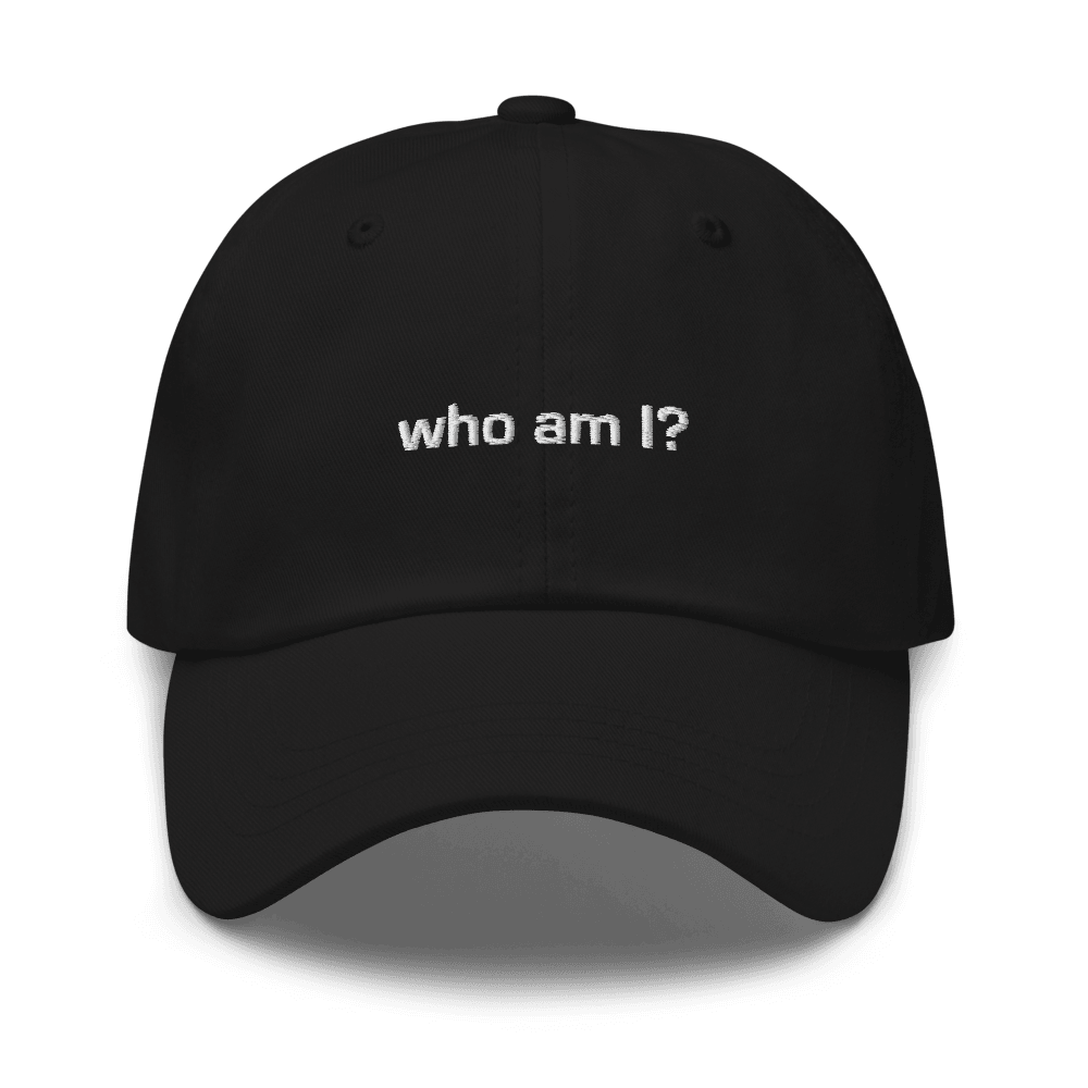 Who am I?® Embroidered Hat (11 colors) - Kikillo Club