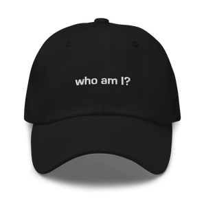 Who am I?® Embroidered Hat (11 colors) - Kikillo Club