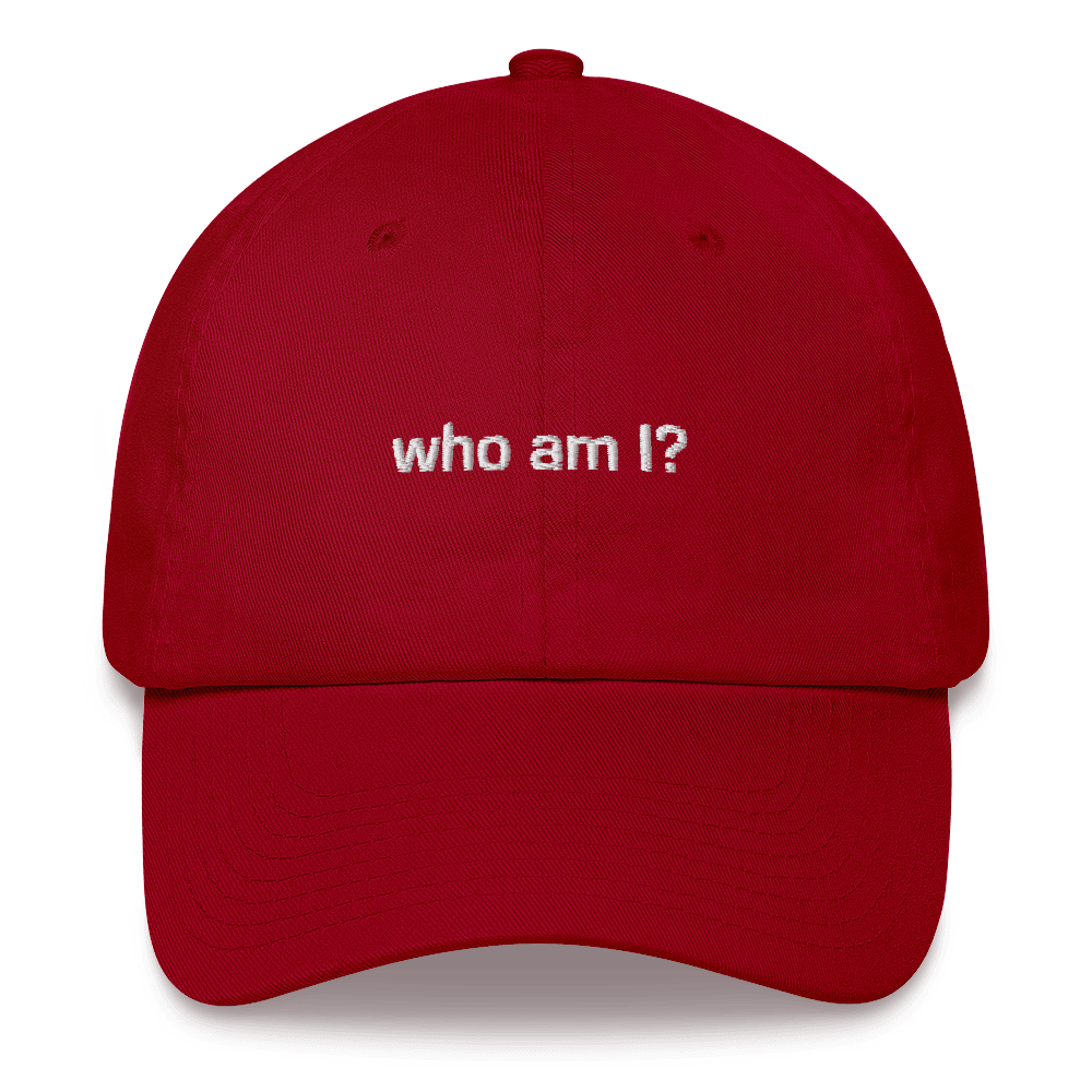 Who am I?® Embroidered Hat (11 colors) - Kikillo Club