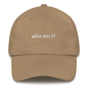 Who am I?® Embroidered Hat (11 colors) - Kikillo Club