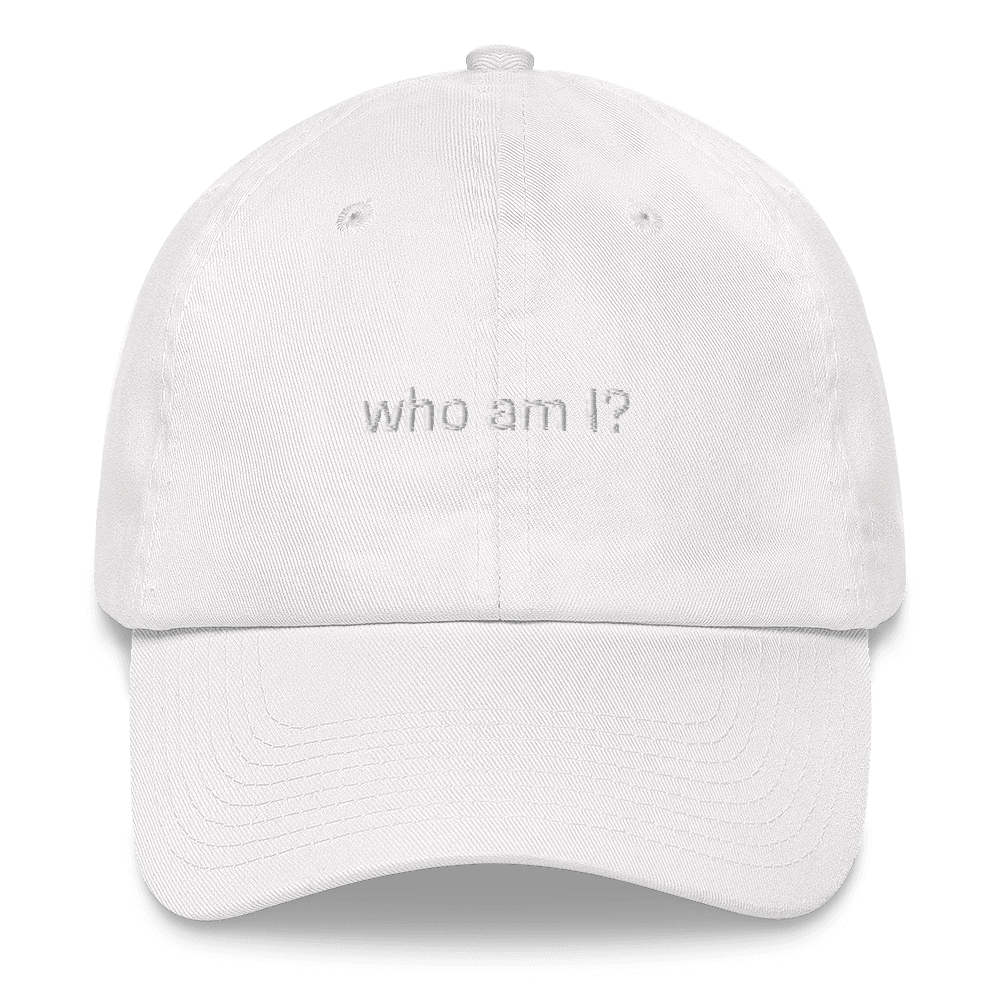 Who am I?® Embroidered Hat (11 colors) - Kikillo Club