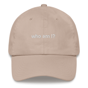 Who am I?® Embroidered Hat (11 colors) - Kikillo Club