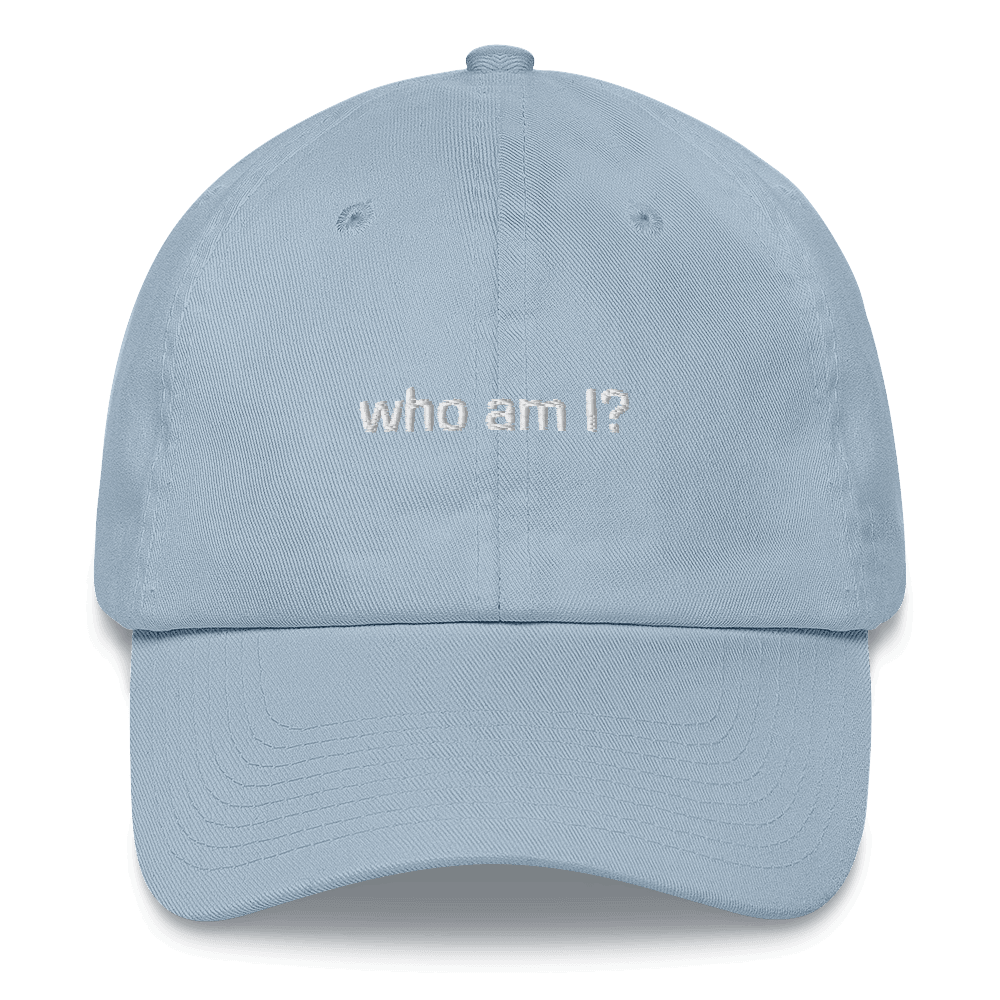 Who am I?® Embroidered Hat (11 colors) - Kikillo Club