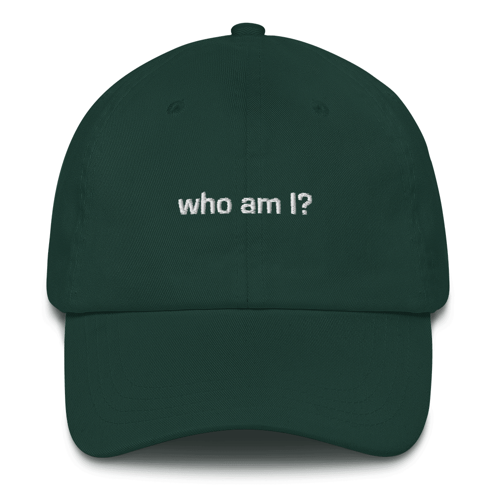 Who am I?® Embroidered Hat (11 colors) - Kikillo Club