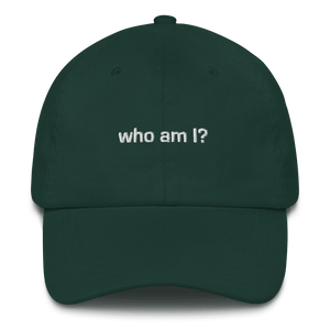 Who am I?® Embroidered Hat (11 colors) - Kikillo Club
