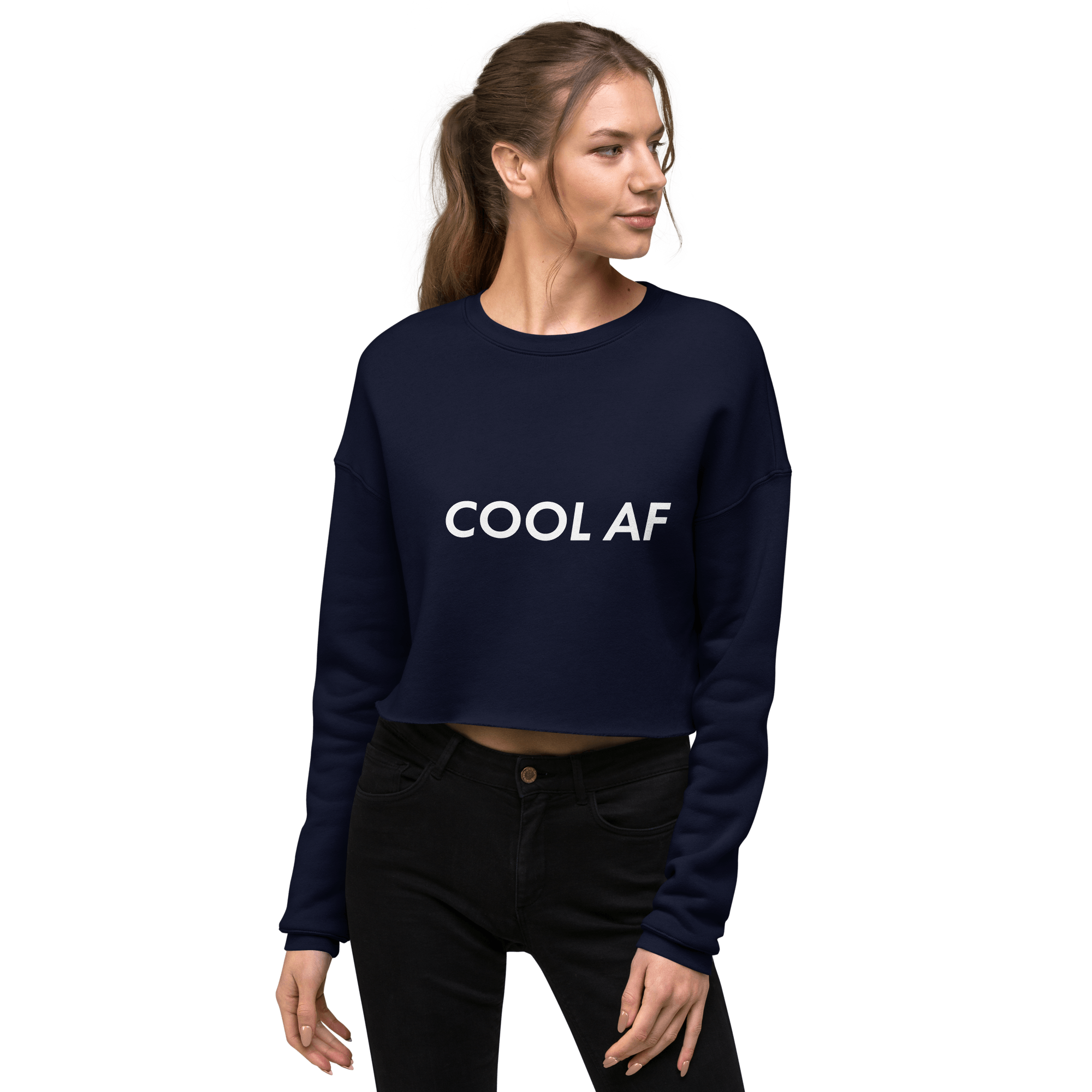 COOL AF® Cropped Sweatshirt - Kikillo Club